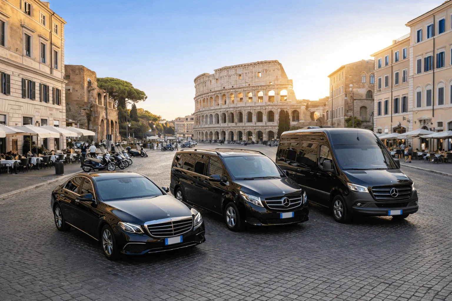 Prode Tours Flotte für private Chauffeurservices